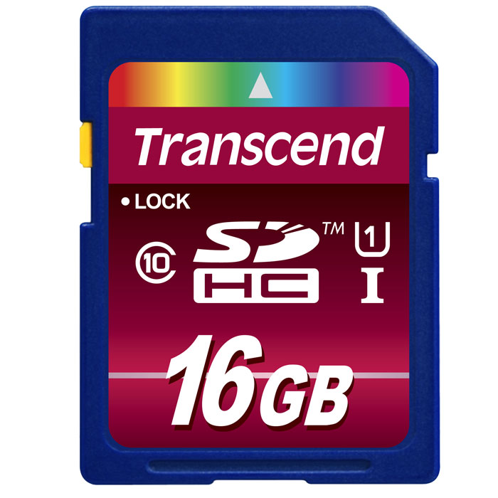 Transcend SDHC Class 10 UHS-I 16GB карта памяти карты памяти