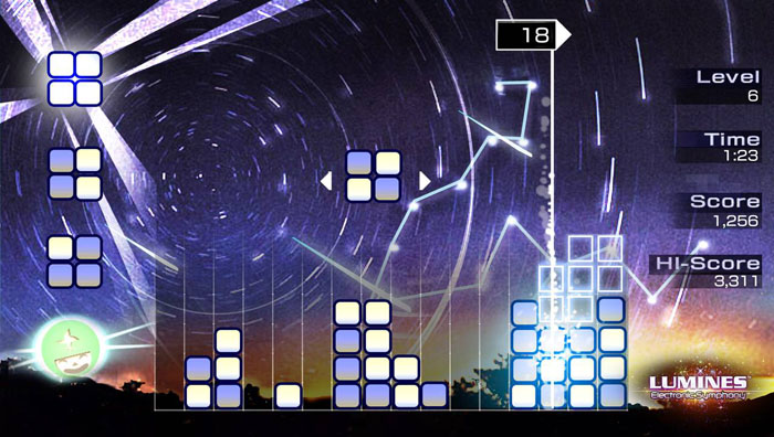 Lumines: Electronic Symphony (PS Vita)