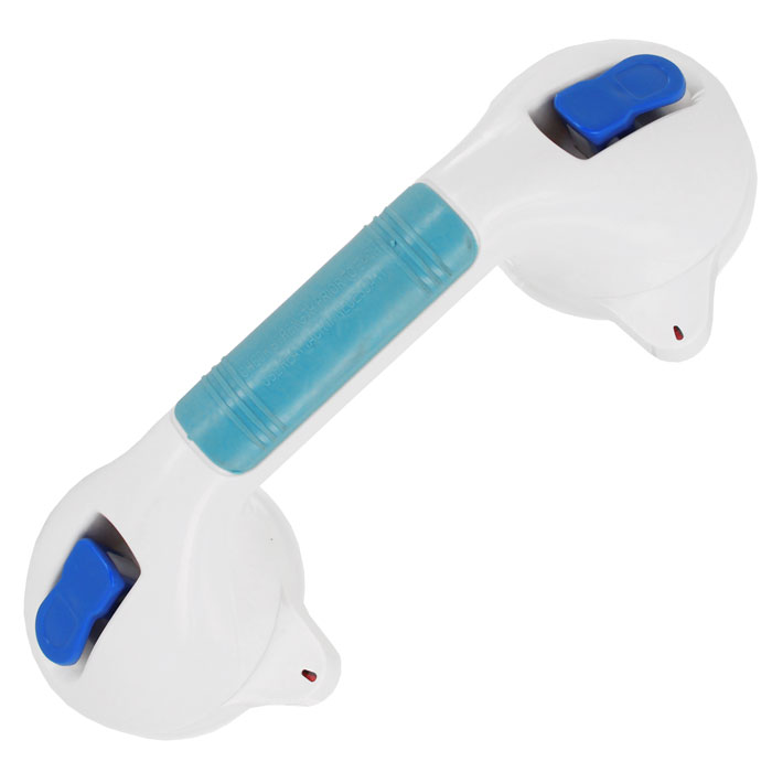 Ручка для ванной Bradex, на присоскахTD 0016 Ручка для ванной Bradex, на присоскахTD 0016Многофункциональная вакуумная ручка для ванной Bradex на присосках предназначена для использования в качестве перил, создающей дополнительную поддержку. Основное преимущество ручки заключается в том, что ее не надо прибивать к стене, потому что он крепится к любой ровной поверхности (плитка, стекло, фарфор, стеклоткань и тому подобное) нажатием всего одной кнопки. Так как ручка Bradex выполняет функцию дополнительной опоры в ванной, туалетной комнате или других помещениях, то она является незаменимым средством для пожилых людей, детей и людей, имеющих ограниченные возможности и ослабленную мышечную систему. Характеристики:Материал: пластик, резина, металл. Размер ручки: 29 см х 10,5 см х 8,5 см. Диаметр присоски: 9,5 см. Мах нагрузка: 50 кг. Размер упаковки: 29,5 см х 12 см х 8,5 см. Артикул: TD 0016. Производитель: Китай.