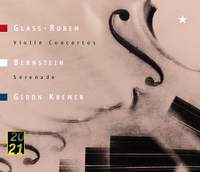 Gidon Kremer / Cristoph von Dohnanyi / Leonard Bernstein. Glass: Violin Concerto