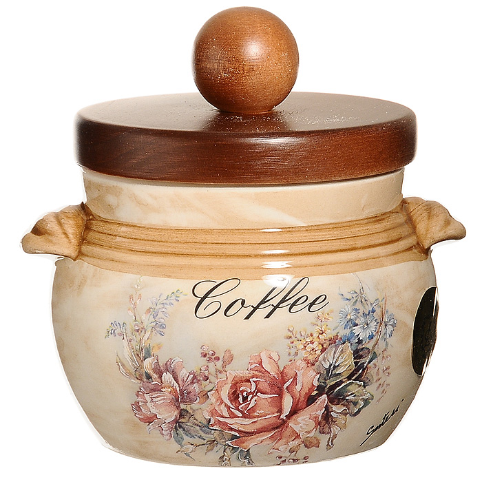 Банка для продуктов LCS Элианто Coffee 0,5 л LCS670РLС-EL-ALLCS670PLC-EL-AL Банка для продуктов LCS Элианто Coffee 0,5 л LCS670РLС-EL-ALLCS670PLC-EL-ALБанка LCS Элианто с надписью Coffee, выполненная из высококачественной керамики, станет незаменимым помощником на кухне. В ней будет удобно хранить разнообразные сыпучие продукты, такие как кофе, крупы, макароны. Емкость легко и надежно закрывается деревянной крышкой с силиконовым уплотнителем. Оригинальный дизайн позволит сделать такую емкость отличным подарком на любой праздник. Характеристики: Материал: керамика, дерево, силикон. Диаметр по верхнему краю: 9 см. Высота (с крышкой): 12 см. Высота (без крышки): 8 см. Объем: 500 мл. Размер упаковки: 13,5 см х 14 см х 12 см. Изготовитель: Италия. Артикул: LCS670РLС-EL-AL.LCS - молодая, динамично развивающаяся итальянская компания из Флоренции, производящая разнообразную керамическую посуду и изделия для украшения интерьера. В своих дизайнах LCS использует как классические, так и современные тенденции.Высокий стандарт изделий обеспечивается за счет соединения высоко технологичного производства и использования ручной работы профессиональных дизайнеров и художников, работающих на фабрике.