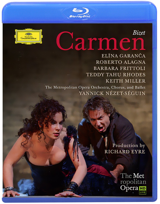 Bizet, Yannick Nezet-Seguin: Carmen (Blu-ray) виниловая пластинка сборник bizet carmen