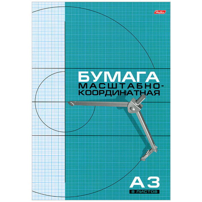 Бумага масштабно-координатная Hatber, 8 листов. 22858Бм3 2285 Бумага масштабно-координатная Hatber, 8 листов. 22858Бм3 2285Масштабно-координатная бумага Hatber предназначена для выполнения различного рода чертежных работ, схем, графиков, букв, слов.Такая бумага нашла широкое применение при составлении профилей и эскизных чертежей, на ней очерчены тонкими линиями клетки, имеющие стороны 1 мм или 1 см. Характеристики:Цвет:голубой. Формат:А3.