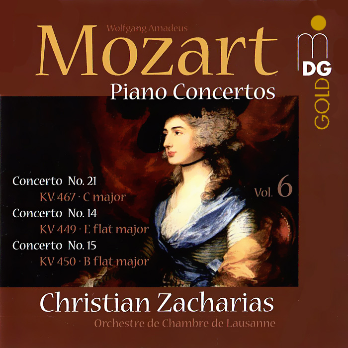 Christian Zacharias. Mozart. Piano Concertos Vol. 6 (SACD)