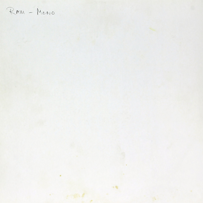 Paul And Linda McCartney. Ram (Mono). Limited Edition (LP)