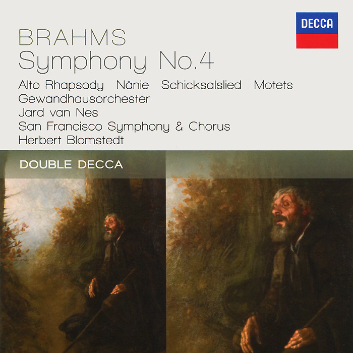 Herbert Blomstedt, Gewandhausorchester, San Francisco Symphony & Chorus. Brahms. Symphony No. 4. Choral Works (2 CD)