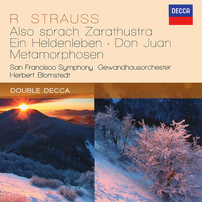 Herbert Blomstedt, Gewandhausorchester, SFSO. Strauss. Tone Poems / Metamorphosen (2 CD)