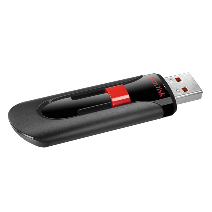 SanDisk Cruzer Glide 32GB, Black Red USB-накопитель