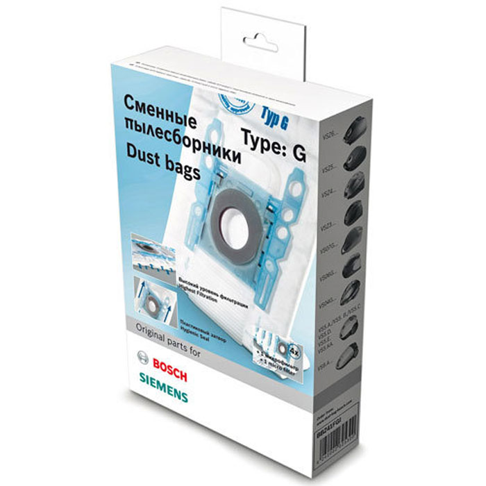 Bosch BBZ41FGI мешок для сбора пыли для BSA2/BSGL/BSD6/BSG7BBZ41FGI Bosch BBZ41FGI мешок для сбора пыли для BSA2/BSGL/BSD6/BSG7BBZ41FGIBosch BBZ41FGI - комплект из 4 синтетических пылесборников с пластиковым затвором для пылесосов Bosch BSA, BSGL 4, BSGL 3, BSGL 2, BSG7. Сменные мешки-пылесборники Bosch BBZ 41FGI станут вашими надежными помощниками в домашнем хозяйстве и помогут сэкономить много времени и сил.