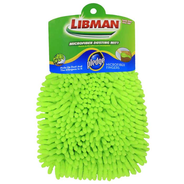 Варежка Libman для сухой уборки00176 Варежка Libman для сухой уборки00176Варежка Libman выполнена из мягкой микрофибры с манжетой. Мягкие микрофибровые пальчики деликатно собирают пыль с поверхностей, требующих сухой уборки.Характеристики: Материал: 80% полиэстер, 20% полиамид. Размер варежки: 15,5 см х 24,5 см. Изготовитель: Китай. Артикул: 00176.Компания Libman основана в 1896 году выходцем из Латвии Вильемом Либманом, задавшимся целью создавать высококачественные и долговечные изделия для уборки - веники, из сельскохозяйственных отходов и стеблей сорго. Унаследовавшие бизнес, сыновья Вильяма Либмана, не только сохранили компанию во время Великой депрессии, но укрепили и расширили ее. В 1980 году были введены новейшие технологии, позволившие компании стать одной из крупнейших в США по производству уборочного инвентаря.На сегодняшний день Libman - это компания с мировым именем, благодаря высокому качеству и разнообразию уборочного инвентаря, признана потребителями всего мира.