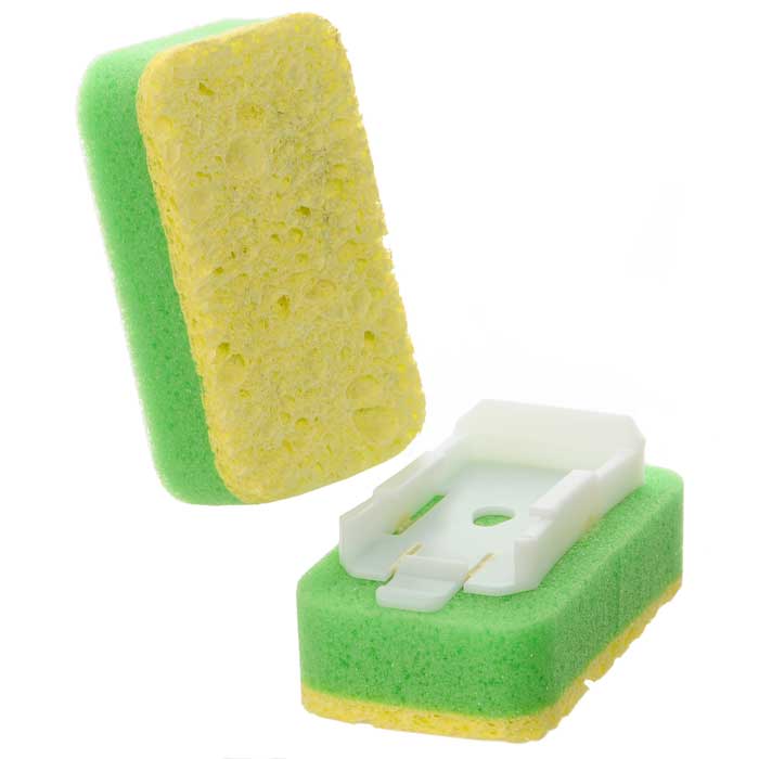 Губка Libman сменная, 2 шт. 0003100031 Губка Libman сменная, 2 шт. 0003100031Сменная губка Libman выполнена из целлюлозы. Губка прекрасно очищает сильные загрязнения, не царапая поверхность. В комплекте 2 губки. Характеристики: Материал: пластмасса, целлюлоза. Размер губки: 9 см х 5 см х 2,5 см. Комплектация: 2 шт. Артикул: 00031.Компания Libman основана в 1896 году выходцем из Латвии Вильемом Либманом, задавшимся целью создавать высококачественные и долговечные изделия для уборки - веники, из сельскохозяйственных отходов и стеблей сорго. Унаследовавшие бизнес, сыновья Вильяма Либмана, не только сохранили компанию во время Великой депрессии, но укрепили и расширили ее. В 1980 году были введены новейшие технологии, позволившие компании стать одной из крупнейших в США по производству уборочного инвентаря.На сегодняшний день Libman - это компания с мировым именем, благодаря высокому качеству и разнообразию уборочного инвентаря, признана потребителями всего мира.