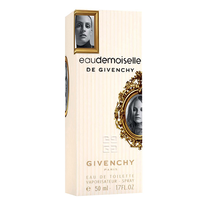 Givenchy EAUDEMOISELLE DE GIVENCHY Туалетная вода, женская, 50 млP040235 Givenchy EAUDEMOISELLE DE GIVENCHY Туалетная вода, женская, 50 млP040235Eaudemoiselle de Givenchy - это воплощение духа высокой моды и аристократических ценностей, присущих модному дому Givenchy.Eaudemoiselle появляется в образе аристократки, одетой в модное изящное платье последних коллекций знаменитых кутюрье. Неизменная классика, без которой не обходится ни один эксклюзивный показ, взята Givenchy за основу композиции. Для усиления эффекта роскоши и респектабельности был выбран утонченный цвет золотистого шампанского, который передает изысканный королевский тон, заданный парфюмерами.Аромат создан известным парфюмером Франсуа Демаши (Francois Demachy), руководителем парфюмерного направления французского группы LVMH (Louis Vuitton-Moet Hennessy), мирового производителя предметов роскоши.Классификация аромата: цветочный. Верхние ноты: мандарин, итальянский лимон, японский базилик.Ноты сердца: турецкая роза, иланг-иланг.Ноты шлейфа: флердоранж, семена амбры, бобы тонка, кедр, мускус.Ключевые слова:Роскошный, изысканный и классический! Характеристики:Объем: 50 мл. Производитель: Франция. Туалетная вода - один из самых популярных видов парфюмерной продукции. Туалетная вода содержит 4-10%парфюмерного экстракта. Главные достоинства данного типа продукции заключаются в доступной цене, разнообразии форматов (как правило, 30, 50, 75, 100 мл), удобстве использования (чаще всего - спрей). Идеальна для дневного использования. Товар сертифицирован.