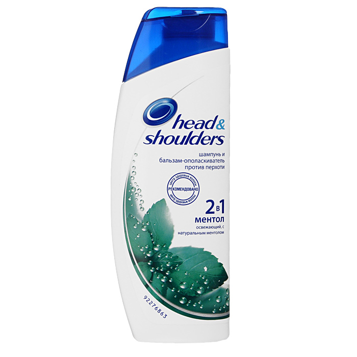 Шампунь и бальзам-ополаскиватель против перхоти 2в1 Head & Shoulders Ментол, 200 млHS-81083254 Шампунь и бальзам-ополаскиватель против перхоти 2в1 Head & Shoulders Ментол, 200 млHS-81083254До 100% свободы от перхоти!*Освежающий, с натуральным ментолом. Наша проверенная Actizinc формула не только эффективно борется с причинами возникновения перхоти*, но и сохраняет баланс кожи головы и красивые волосы**. Мягкая, рН-сбалансированная формула подходит для ежедневного использования. *видимой перхоти при регулярном применении **при регулярном примененииТовар сертифицирован.