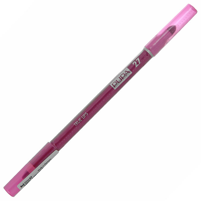 PUPA Карандаш для губ с аппликатором True Lips Pencil, тон 27 фуксия , 1.2 г025627 PUPA Карандаш для губ с аппликатором True Lips Pencil, тон 27 фуксия , 1.2 г025627Контурный карандаш для губ Pupa True Lips с аппликатором для тушевки завершает макияж и позволяет достичь необыкновенного результата. Наносит равномерную линию, придающую безупречный контур губам, благодаря своей возможности удерживать помаду. Практичный аппликатор из латекса удобен для растушевки цвета на поверхности губ. Подходит для профессионального использования.Характеристики:Вес: 1,2 г. Тон: №27. Производитель: Италия. Изготовитель: Германия. Артикул: 025627. Товар сертифицирован. Pupa - итальянский бренд, принадлежащий компании Micys. Компания была основана в 1970-х годах в Милане и стала любимым детищем семьи Гатти. Pupa - это декоративная косметика для тех, кто готов экспериментировать, создавать новые образы и менять свой стиль в поисках новых проявлений своей индивидуальности. Яркие цвета Pupa воплощают в себе особенное видение красоты как многогранного сочетания чувственности и эпатажа, нежности и дерзости, изысканности и простоты. Pupa не забывает и о здоровье, прежде всего - здоровье кожи. Составы косметики Pupa тщательно тестируются на безопасность для кожи и постоянно совершенствуются по мере появления новых научных разработок.