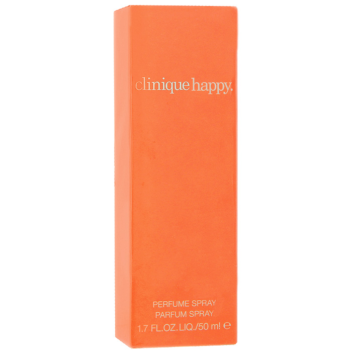 Clinique Happy. Парфюмерная вода, 50 мл635M010000 Clinique Happy. Парфюмерная вода, 50 мл635M010000Clinique Happy - искрящийся цветочный аромат, который пробуждает ощущение полного счастья с уникальной смесью вибрации, ясности и женственной чувственности. То, что вы в первую очередь почувствуете в этом аромате - тонкий намек цитрусовых и богатство разнообразных цветов. Классификация аромата: цветочный.Верхние ноты: Озоновые нотки, яблоко, слива и бергамот.Ноты сердца:Фрезия, орхидея, ландыш и роза.Ноты шлейфа:мускус, янтарь.Ключевые слова:Мягкий, чувственный, яркий! Характеристики:Объем: 50 мл. Производитель: Швейцария. Самый популярный вид парфюмерной продукции на сегодняшний день - парфюмерная вода. Это объясняется оптимальным балансом цены и качества - с одной стороны, достаточно высокая концентрация экстракта (10-20% при 90% спирте), с другой - более доступная, по сравнению с духами, цена. У многих фирм парфюмерная вода - самый высокий по концентрации экстракта вид товара, т.к. далеко не все производители считают нужным (или возможным) выпускать свои ароматы в виде духов. Как правило, парфюмерная вода всегда в спрее-пульверизаторе, что удобно для использования и транспортировки. Так что если духи по какой-либо причине приобрести нельзя, парфюмерная вода, безусловно, - самая лучшая им замена.Товар сертифицирован.