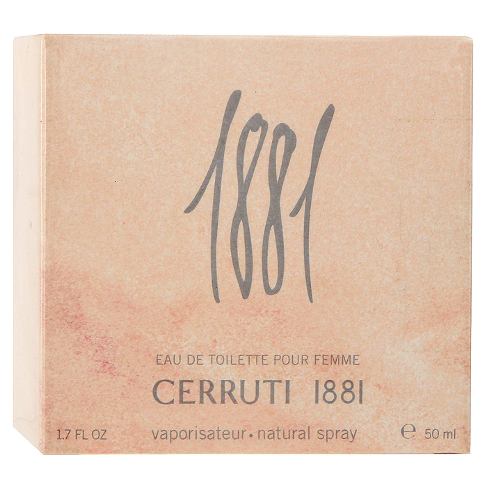 Cerruti Туалетная вода 1881 Pour Femme, 50 мл туалетная вода cerruti 1881 объем 30 мл вес 80 00