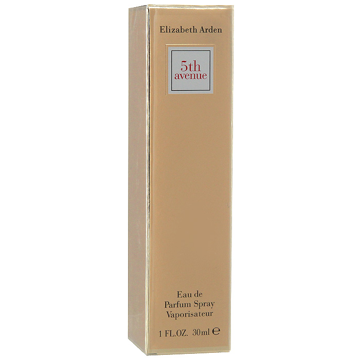Elizabeth Arden 5th Avenue. Парфюмерная вода, 30 мл3904400EA Elizabeth Arden 5th Avenue. Парфюмерная вода, 30 мл3904400EAElizabeth Arden 5th Avenue - самая знаменитая улица в мире - это воплощение роскоши, богатства и мечты, ставшей реальностью. Современный аромат с дерзкими нотами, классический цветочный состав которого разбавлен мягкой восточной основой из янтаря, сандалового дерева и ванили.Классификация аромата: цветочный.Верхние ноты: бергамот, сирень, ландыш, мандарин.Ноты сердца:фиалка, тубероза, жасмин, иланг-иланг, роза.Ноты шлейфа:сандаловое дерево, ваниль, мускус, янтарь, ирис.Ключевые слова:Нежный, тонкий, утонченный, элегантный! Характеристики:Объем: 30 мл. Производитель: США. Самый популярный вид парфюмерной продукции на сегодняшний день - парфюмерная вода. Это объясняется оптимальным балансом цены и качества - с одной стороны, достаточно высокая концентрация экстракта (10-20% при 90% спирте), с другой - более доступная, по сравнению с духами, цена. У многих фирм парфюмерная вода - самый высокий по концентрации экстракта вид товара, т.к. далеко не все производители считают нужным (или возможным) выпускать свои ароматы в виде духов. Как правило, парфюмерная вода всегда в спрее-пульверизаторе, что удобно для использования и транспортировки. Так что если духи по какой-либо причине приобрести нельзя, парфюмерная вода, безусловно, - самая лучшая им замена.Товар сертифицирован.