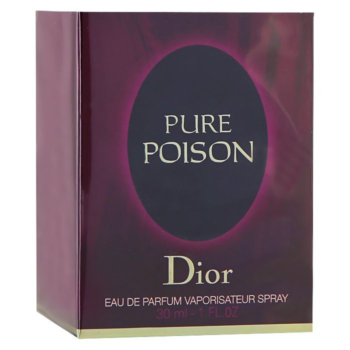 Christian Dior Pure Poison. Парфюмерная вода, женская, 30 млF008321609 Christian Dior Pure Poison. Парфюмерная вода, женская, 30 млF008321609Аромат Christian Dior Pure Poison открывается чувственными, но необыкновенно выразительными нотами жасмина, сладкого апельсина, бергамота и сицилийского мандарина. Подарите себе этот чувственный, искрящийся и очень притягательный аромат, а он в свою очередь сделает ваш образ по-настоящему незабываемым.Классификация аромата: цитрусовый, цветочный.Верхние ноты: жасмин, апельсин, калабрийский бергамот, сицилийский мандарин.Ноты сердца:гардения, цейлонский кардамон.Ноты шлейфа:амбра, белый мускус, сандал.Ключевые слова:Женственный, интимный, любовный, страстный! Характеристики:Объем: 30 мл. Производитель: Франция. Самый популярный вид парфюмерной продукции на сегодняшний день - парфюмерная вода. Это объясняется оптимальным балансом цены и качества - с одной стороны, достаточно высокая концентрация экстракта (10-20% при 90% спирте), с другой - более доступная, по сравнению с духами, цена. У многих фирм парфюмерная вода - самый высокий по концентрации экстракта вид товара, т.к. далеко не все производители считают нужным (или возможным) выпускать свои ароматы в виде духов. Как правило, парфюмерная вода всегда в спрее-пульверизаторе, что удобно для использования и транспортировки. Так что если духи по какой-либо причине приобрести нельзя, парфюмерная вода, безусловно, - самая лучшая им замена.Товар сертифицирован.