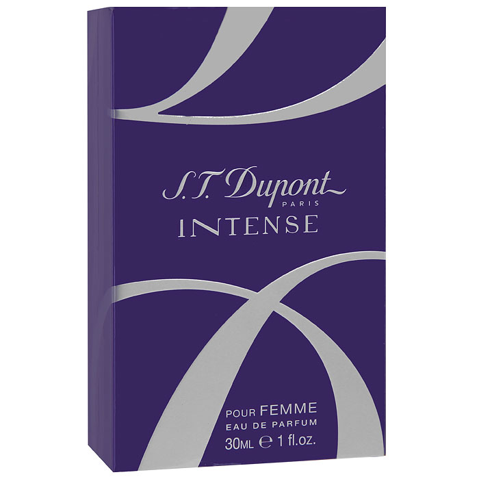 S.T. Dupont Intense Pour Femme. Парфюмерная вода, 30 мл940723 S.T. Dupont Intense Pour Femme. Парфюмерная вода, 30 мл940723S.T. Dupont Intense Pour Femme - элегантная женская композиция, передающая романтичное настроение вечернего Парижа выдержана в традиционном стиле S.T.Dupont.Классификация аромата: восточный, цветочный.Верхние ноты: бергамот, нероли, цитрусовые и зелёные ноты.Ноты сердца:флердоранж, роза, мимоза.Ноты шлейфа:мускус, сандал, амбра.Ключевые словаВолнующий, женственный, романтичный! Характеристики:Объем: 30 мл. Производитель: Франция. Самый популярный вид парфюмерной продукции на сегодняшний день - парфюмерная вода. Это объясняется оптимальным балансом цены и качества - с одной стороны, достаточно высокая концентрация экстракта (10-20% при 90% спирте), с другой - более доступная, по сравнению с духами, цена. У многих фирм парфюмерная вода - самый высокий по концентрации экстракта вид товара, т.к. далеко не все производители считают нужным (или возможным) выпускать свои ароматы в виде духов. Как правило, парфюмерная вода всегда в спрее-пульверизаторе, что удобно для использования и транспортировки. Так что если духи по какой-либо причине приобрести нельзя, парфюмерная вода, безусловно, - самая лучшая им замена.Товар сертифицирован.