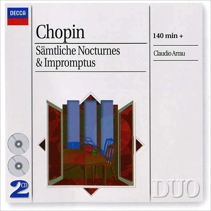 Claudio Arrau. Сhopin. The Complete Nocturnes & Impromptus (2 CD)