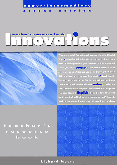 Innovations: Upper-Intermediate: Teacher's Photocopiable Resource