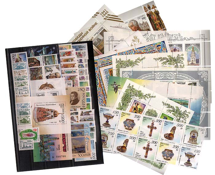 Годовой комплект марок за 1995 год. Россия