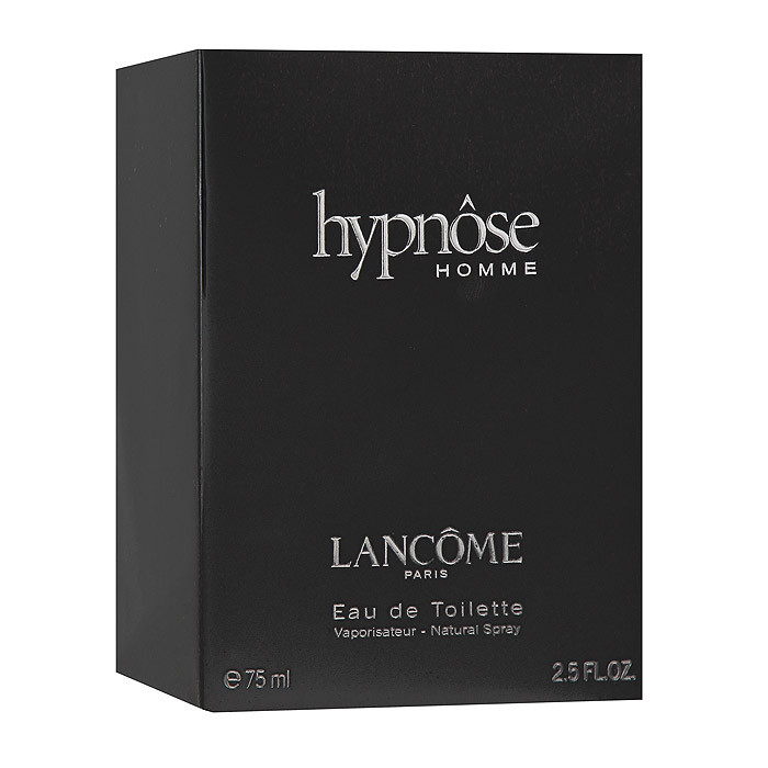 Lancome Hypnose Homme. Туалетная вода, 75 мл10218 Lancome Hypnose Homme. Туалетная вода, 75 мл10218Мужественный и соблазнительный аромат Lancome Hypnose Homme, в сердце которого звучит прованская лаванда, окруженная соблазнительным восточно-цветочным букетом. Максимально яркий и открытый аромат вместе с тем несет в себе тайну. Он чарует и покоряет. Hypnose Homme подчеркивает индивидуальность своего обладателя и подчеркивает его природное очарование.Классификация аромата: восточный, древесный, цитрусовый.Верхние ноты: бергамот, кардамон, мандарин, зеленая мята.Ноты сердца:лаванда.Ноты шлейфа:мускус, пачули, амбра.Ключевые слова:Волнующий, индивидуальный, сильный, харизматичный! Характеристики:Объем: 75л. Производитель: Франция. Туалетная вода - один из самых популярных видов парфюмерной продукции. Туалетная вода содержит 4-10%парфюмерного экстракта. Главные достоинства данного типа продукции заключаются в доступной цене, разнообразии форматов (как правило, 30, 50, 75, 100 мл), удобстве использования (чаще всего - спрей). Идеальна для дневного использования. Товар сертифицирован.