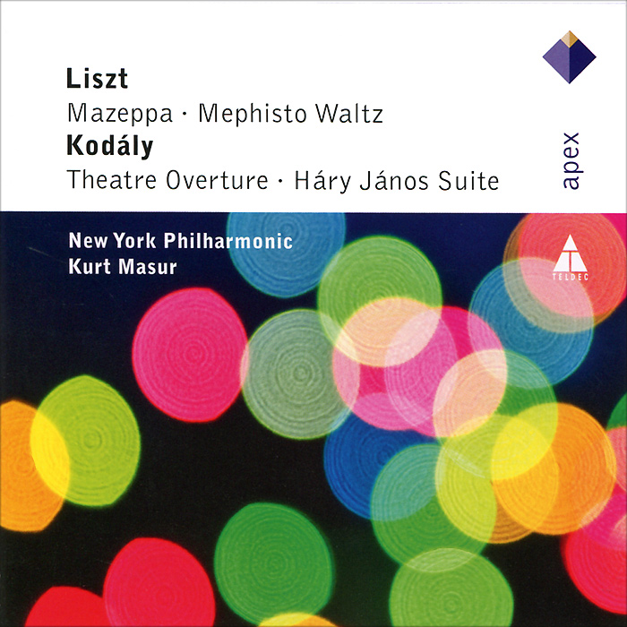 Liszt. Mazeppa. Mehisto Waltz / Kodaly. Theatre Overture. Hary Janos