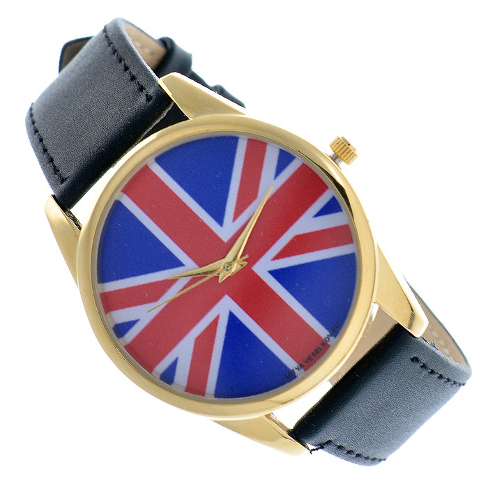 Часы Mitya Veselkov Британский флаг. Gold-31