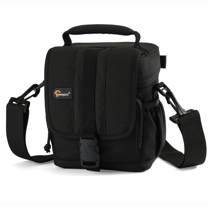 Lowepro Adventura 120, BlackAdventura 120черный Lowepro Adventura 120, BlackAdventura 120черныйВ сумке Lowepro Adventura 120 можно разместить зеркальный фотоаппарат с объективом. Гибкие внутренние перегородки позволяют размешать любые наборы фототехники. Сумка имеет 3 внешних и 3 внутренних кармана, а также ручку для переноски и плечевой ремень.