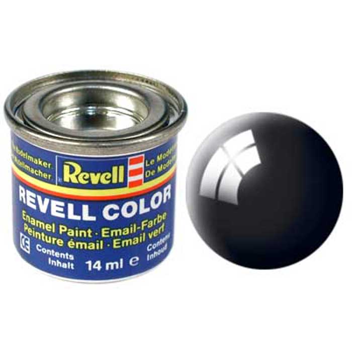 Revell Краска для моделей глянцевая №07 цвет черный 14 мл