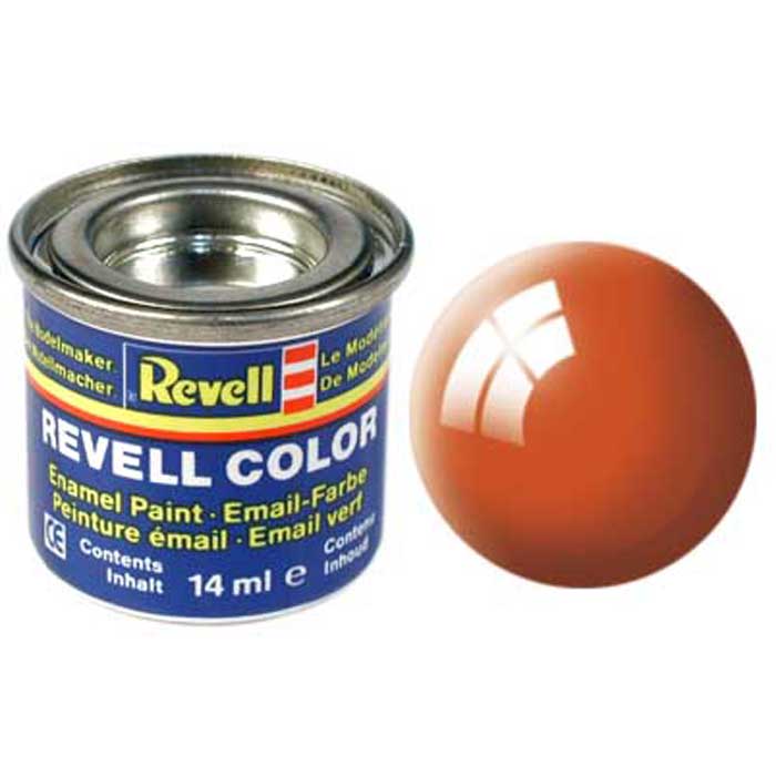 Revell Краска для моделей глянцевая №30 цвет оранжевый 14 мл