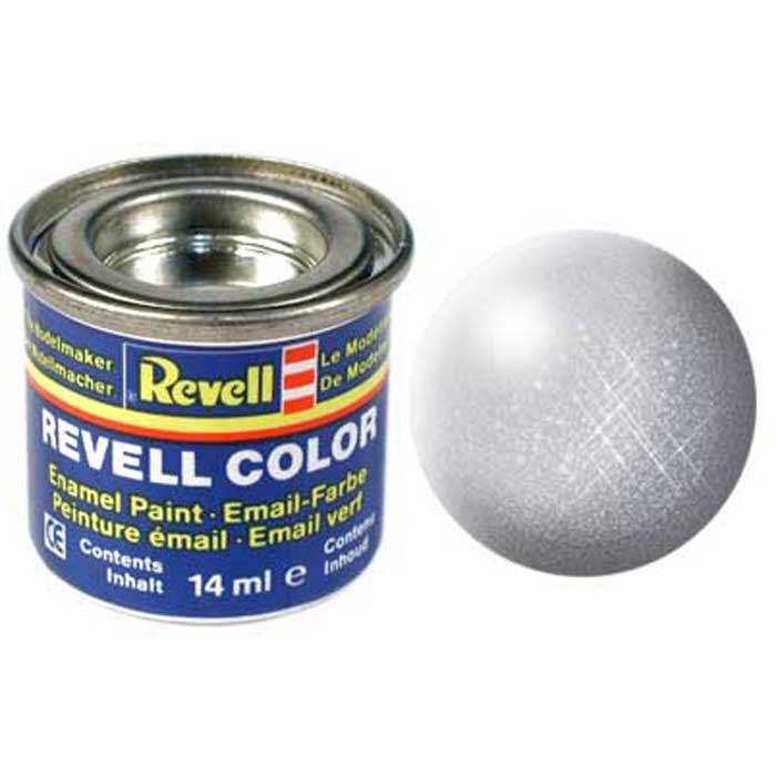 Revell краска для моделей №90 цвет серебристый металлик