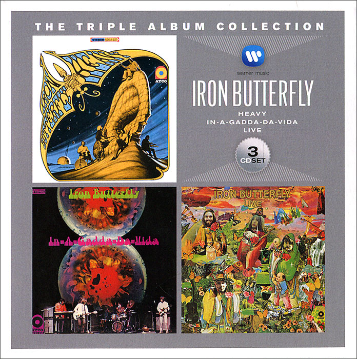 Iron Butterfly. Triple Album Collection (3 CD)