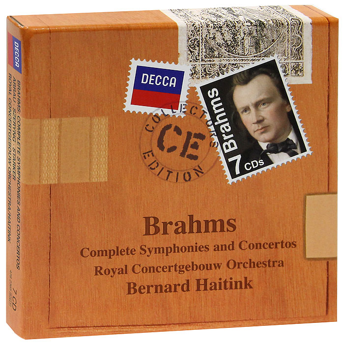 Royal Concertgebouw Orchestra, Bernard Haitink. Brahms. Complete Symphonies And Concertos (7 CD)