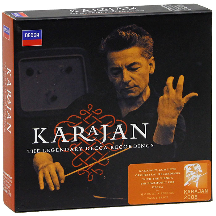 Herbert von Karajan. The Legendary Decca Recordings (9 CD)
