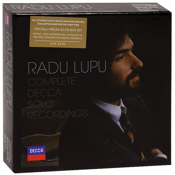 Radu Lupu. Complete Decca Solo Recordings (10 CD)