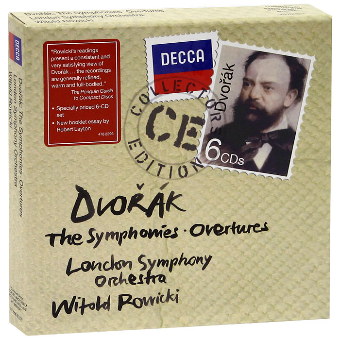 Witold Rowicki. Dvorak. The Symphonies / Overtures (6 CD)