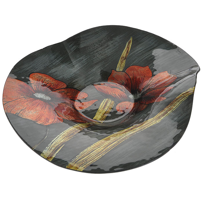 Блюдо Lillo Glass, цвет: серый, оранжевый, 38 х 37 х 9 см213059 Блюдо Lillo Glass, цвет: серый, оранжевый, 38 х 37 х 9 см213059Блюдо Lillo Glass, изготовленное из стекла, оформлено изображением оранжевых цветов с серебристыми блестками. Такое блюдо сочетает в себе изысканный дизайн с максимальной функциональностью. Красочность оформления придется по вкусу тем, кто предпочитает утонченность и изящность.Оригинальное блюдо украсит сервировку вашего стола и подчеркнет прекрасный вкус хозяйки, а также станет отличным подарком. Характеристики:Материал: стекло. Цвет: серый, оранжевый. Размер блюда:38 см х 37 см х 9 см. Размер упаковки: 39 см х 37 см х 9 см. Артикул: 213059.