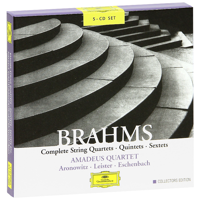 Amadeus Quartet. Brahms. String Quartets (5 CD)