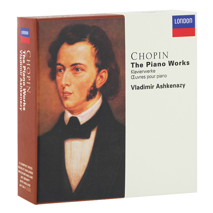 Vladimir Ashkenazy. Chopin. The Piano Works (13 CD)