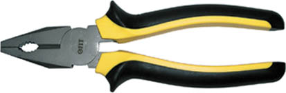 Пассатижи FIT, 160 мм50626 Пассатижи FIT, 160 мм50626Пассатижи Fit обладают прочной стальной конструкцией. Губки инструмента обладают антикоррозийным покрытием, что обеспечивает долгий срок службы. Пассатижи имеют широкий спектр применения. Для удобной работы, рукоятки оснащены резиновыми вставками, которые исключают скольжение инструмента в руках пользователя. Характеристики:Материал: металл, резина. Длина: 16 см. Размеры пассатиж: 16 см х 6 см х 2 см. Размер упаковки: 21 см x 6 см x 2 см.