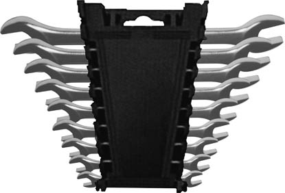 Набор ключей рожковых FIT, 9 шт63515 Набор ключей рожковых FIT, 9 шт63515Ключи гаечные рожковые FIT станут отличным помощником монтажнику или владельцу авто. Этот инструмент обеспечит надежную фиксацию на гранях крепежа. Специальная хромованадиевая сталь повышает прочность и износ инструмента. Состав набора: ключи 6 х 7 мм, 8 х 9 мм, 10 х 11 мм, 10 х 13 мм, 12 х 13 мм, 14 х 15 мм, 16 х 17 мм, 18 х 19 мм, 20 х 22 мм. Характеристики: Материал: сталь. Размер упаковки: 22 см х 15 см х 4 см.