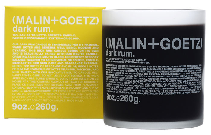 Malin+Goetz Свеча ароматизированная Темный ром, 260 гMG133 Malin+Goetz Свеча ароматизированная Темный ром, 260 гMG133Свечи Темный ром сочетает натуральные теплые ноты и создают ощущение общего комфорта и благополучия. Современный и динамичный, этот аромат используется как самостоятельно, так и в сочетании с другим парным ароматом для создания уникальной чувственной композиции. Используйте самостоятельно или в сочетании со свечой Мохито.Оптимальное время непрерывного горения свечи – не более 2 или 3 часов. Характеристики:Вес: 260 г. Производитель: США. Товар сертифицирован.