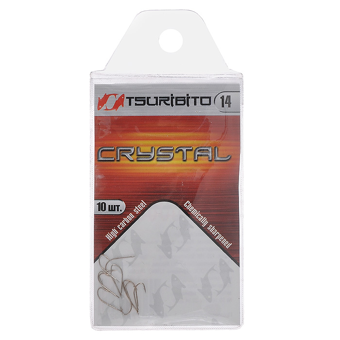 Крючок рыболовный Tsuribito Crystal, №14, 10 шт. 3462734627 Крючок рыболовный Tsuribito Crystal, №14, 10 шт. 3462734627Одинарный рыболовный крючок Tsuribito Crystal с головкой лопаточкой станет незаменимым аксессуаром для ловли мирных видов рыбы. Крючок - одна из главных составляющих рыболовного комплекта, поэтому важно уметь правильно выбрать его и оснастить удилище. Характеристики:Материал: никель.Номер крючка: 14.Длина крючка: 0,11 см.Ширина крючка: 0,4 см.Количество: 10 шт.Размер упаковки: 10,5 см х 5 см х 0,2 см.Производитель: Корея.Артикул: 34627.
