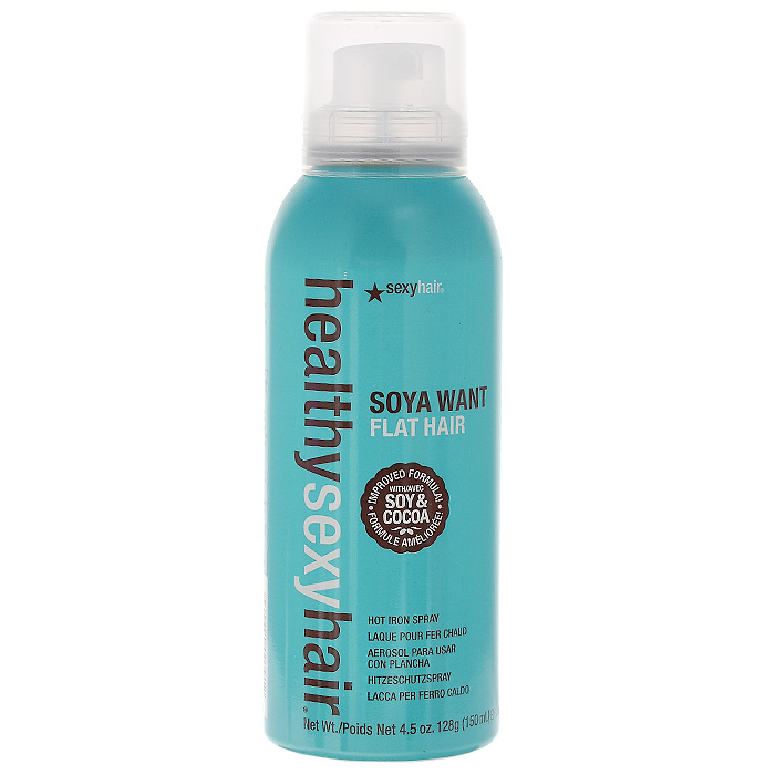 Sexy Hair Спрей для волос Healthy, для горячих щипцов, 150 млЗД4 Sexy Hair Спрей для волос Healthy, для горячих щипцов, 150 млЗД4Протеины сои и пшеницы проникают в волосы и обволакивают их. Они укрепляют, а самое главное - защищают волосы от высокой температуры во время укладки, обеспечивая интенсивный блеск. Спрей создан специально для работы с горячими утюжками. Средство не оставляет налета на инструментах. Характеристики:Объем: 150 мл. Производитель: США. Товар сертифицирован.
