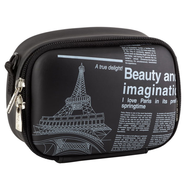 Riva 7081 (PU) Digital Case, Black (Newspaper) чехол для фотокамеры6373 Riva 7081 (PU) Digital Case, Black (Newspaper) чехол для фотокамеры6373Чехол Riva Riva 7081 (PU) Digital Case большинства камер формата Travel zoom и компактных видеокамер. Жесткий чехол создан из высококачественного материала EVA специально для защиты цифровых фото и видеокамер от внешних воздействий.br>Предусмотрена возможность крепления на поясном ремнеВнутренняя защита выполнена из плотного и мягкого нейлона