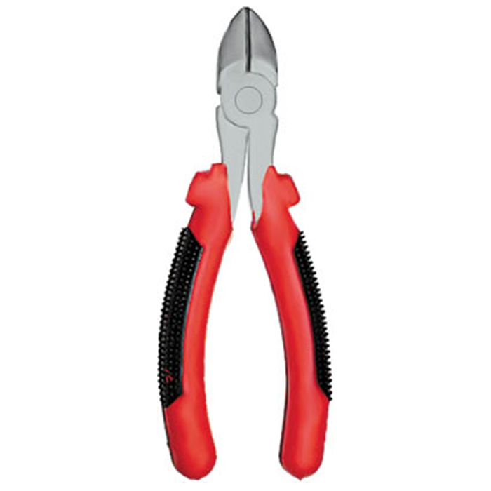 Бокорезы FIT, 165 мм. 4801648016 Бокорезы FIT, 165 мм. 4801648016Бокорезы FIT предназначены для монтажно-слесарных работ. Противоскользящие вставки на ручках обеспечивают надежный хват. Губцы изготовлены из усиленной инструментальной стали с полировкой. Пластиковые рукоятки имеют выступы, которые защищают руку от случайных травм. Характеристики: Материал: сталь. Размер бокорезов: 16,5 см x 6 см х 1,5 см. Размер упаковки: 16,5 см x 6 см х 1,5 см.