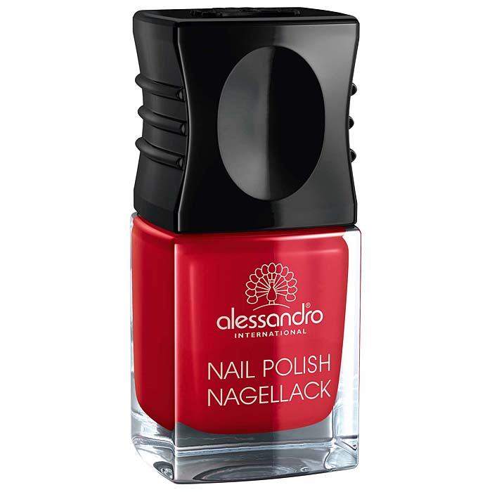 Alessandro Лак для ногтей Nagellack. Классический красный, 10 мл77-127 Alessandro Лак для ногтей Nagellack. Классический красный, 10 мл77-127Бриллиантовый блеск лаков для ногтей с экстрактом шелка и микрочастицамибриллиантов -настоящее наслаждение для ваших ногтей!Лак для ногтей Alessandro - настоящая концентрация роскоши. Его легко наносить, он исключительно хорошо держится даже после одного нанесения и долго не теряет блеска. Уникальная формула позволяет лаку держаться на ногтях в течение долгого времени. Лак укрепляет структуру ногтя и не вызывает его расслоение. Лак для ногтей Alessandro не содержат формальдегида, а значит, не оказывает вредного воздействия - наоборот, он предотвращают пожелтение ногтей. Характеристики:Объем: 10 мл. Цвет: классический красный (Secret Red). Артикул: 77-127. Производитель: Германия. Товар сертифицирован.