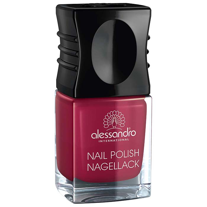 Alessandro Лак для ногтей Nagellack. Брусничный джем, 10 мл77-153 Alessandro Лак для ногтей Nagellack. Брусничный джем, 10 мл77-153Бриллиантовый блеск лаков для ногтей с экстрактом шелка и микрочастицамибриллиантов -настоящее наслаждение для ваших ногтей!Лак для ногтей Alessandro - настоящая концентрация роскоши. Его легко наносить, он исключительно хорошо держится даже после одного нанесения и долго не теряет блеска. Уникальная формула позволяет лаку держаться на ногтях в течение долгого времени. Лак укрепляет структуру ногтя и не вызывает его расслоение. Лак для ногтей Alessandro не содержат формальдегида, а значит, не оказывает вредного воздействия - наоборот, он предотвращают пожелтение ногтей. Характеристики:Объем: 10 мл. Цвет: брусничный джем (Elegant Rubin). Артикул: 77-153. Производитель: Германия. Товар сертифицирован.